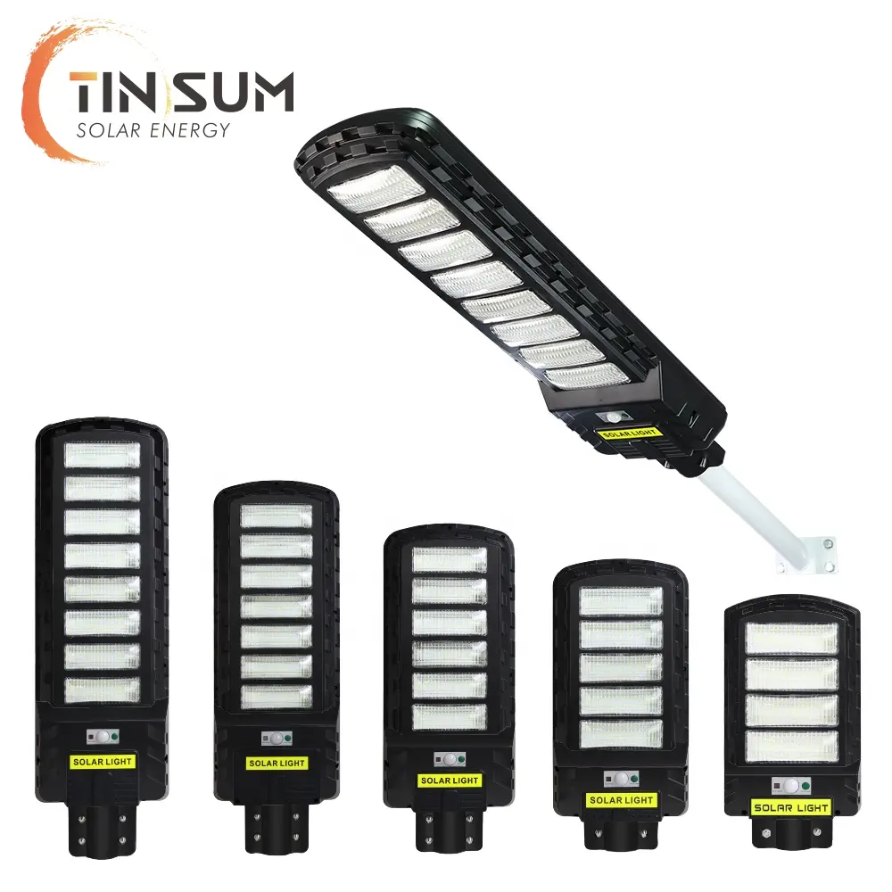 BOYI Factory Direct Road Lamp Integrated 200w 250w 300w 350w 400w Outdoor All In One Solar Street Light