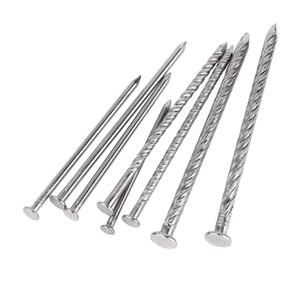 लकड़ी की सीमेंट दीवार और कंक्रीट 0.5/0.8-6.0 इंच लंबा छोटे नाखून स्क्रू के लिए 304 स्टेनलेस स्टील फास्टनरों - Product Image 1