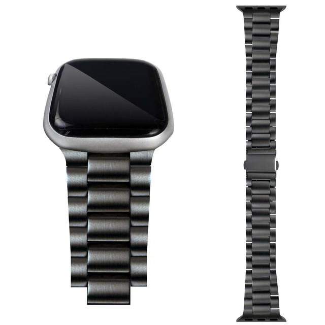 Slim Stainless Steel Strap for Apple Watch Band Series 41 45mm 38mm 40mm for IWatch SE 7/6/5/4/3 42mm 44mm Luxury Metal Bracelet