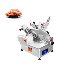 Machine à trancher la viande entièrement automatique de type 320 pour usage commercial et en restauration, pour la découpe des aliments surgelés et des légumes-racines - Product Image 1