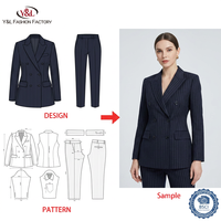 Costume de bureau pour femmes de haute qualité sur mesure, ensembles de blazer pour femmes pour les affaires