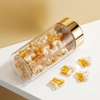 Mini Coffret Cadeau de Sérums Capillaires Parfumés à l'Huile d'Argan et Vitamine E, Soin Hydratant Naturel Bio Sans Rinçage, Capsules Personnalisées en Gros