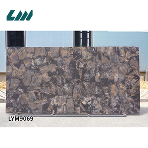 Nhà bếp Countertop màu tối thạch anh Bàn thạch anh nhà bếp Countertop Nâu đá thạch anh - Product Image 2