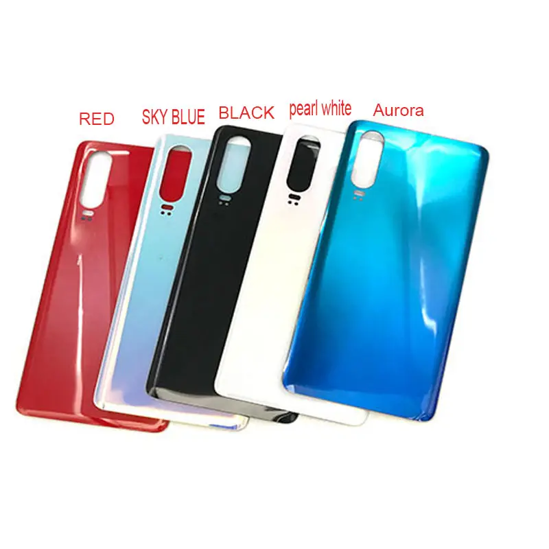 OEM High Quality Phone Back Cover Housing For Huawei Y9 2019 P20 P30 Lite P40 Pro V20 V30 P Battery Back Glass Cover Door