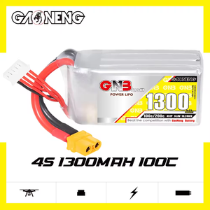 Gaoneng GNB Brushless High Voltage Lipo <b>Battery</b> 6S 22.2V/22.8V 1300-1800mAh Graphene for RC Racing S XT60 Plug - Product Image 4