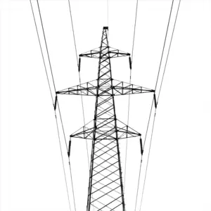 500kv Q235b Stalen Power Toren Professionele Tekening Ontwerp Transmissie Rooster Toren