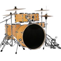 Percussion Instrument 5 Drums 4 Cymbals Beginner Practice Adult Drum Set Jazz Drum
