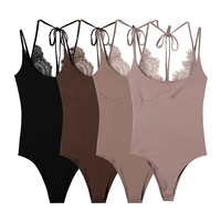 ZATRHMBM 2026 Nouvelle Collection Printemps/Été Combinaison Femme Chic à Col Halter et Dentelle Patchwork, Style Rétro Décontracté et Élégant Sans Manches