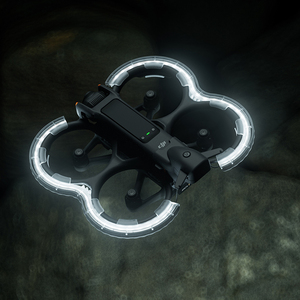 Hochwirksame Schutz abdeckung Tragbare Installation Paddel beleuchteter Stoßstangen ring für DJI Avata 2 Drohnen zubehör - Product Image 3