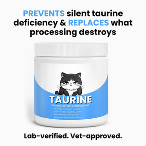Poudre de Taurine pour chats – Soutien essentiel des acides aminés pour la santé immunitaire, cardiaque et visuelle – Tous âges, toutes races – Supplément vétérinaire approuvé pour animaux de compagnie - Product Image 2