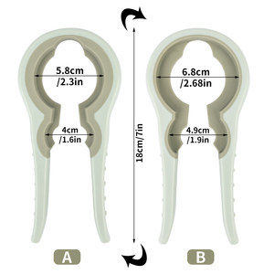 <span class=keywords><strong>Ouvre</strong></span>-bouteille robuste <span class=keywords><strong>Ouvre</strong></span>-boîte <span class=keywords><strong>universel</strong></span> en plastique multi-usages pour les mains faibles - Product Image 2