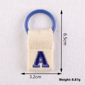 Nuevo Llavero Colgante para Equipaje con Iniciales de 26 Colores Macaron de Corea del Sur, DIY con Nombre y Alfabeto Inglés, Categoría de Producto: Otros Cordones - Product Image 5
