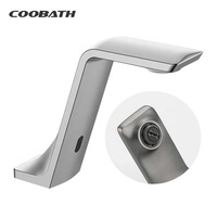 Robinet de lavabo en laiton à monter sur le comptoir, à un seul trou, pour salle de bain