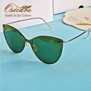 Gafas de Sol de Lujo Personalizadas con Logotipo de Mariposa de Diseñador de Alta Calidad 8311, Gafas de Titanio para Hombre y Mujer - Product Image 1