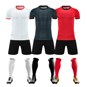 Camiseta de Fútbol Transpirable de Secado Rápido Personalizada, <span class=keywords><strong>Ropa</strong></span> de Fútbol con Logotipo Personalizado, Uniformes de Fútbol Corunna al por Mayor, Entrenamiento OEM - Product Image 2