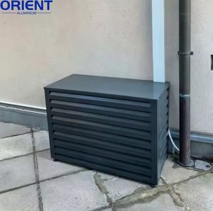 Rejilla de aislamiento de <span class=keywords><strong>aluminio</strong></span> de pared, limpieza decorativa al <span class=keywords><strong>aire</strong></span> libre, cubierta de <span class=keywords><strong>aire</strong></span> <span class=keywords><strong>exterior</strong></span> de metal, cubierta de <span class=keywords><strong>aire</strong></span> <span class=keywords><strong>acondicionado</strong></span> - Product Image 2