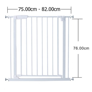 Barrière de sécurité multifonctionnelle <span class=keywords><strong>pour</strong></span> animaux domestiques, clôture de protection <span class=keywords><strong>pour</strong></span> chats et chiens, garde-corps d'escalier intérieur, grande taille - Product Image 3