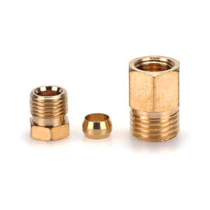 Mới đến thanh trượt dầu ferrule Doanh Đồng Nam kẹp thẳng nối bôi trơn nhà phân phối bên trong thẻ thẳng doanh - Product Image 2