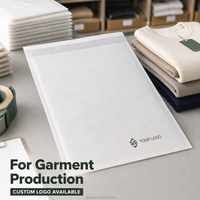 Bolsa de Embalaje para Prendas de Vestir de Papel Glassine Mate con Logotipo Personalizado, Embalaje para Prendas de Vestir de Marca Privada, para Equipos de Abastecimiento de Ropa