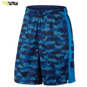 Pantalones Cortos de Baloncesto de Malla Sublimada con Bolsillos - Product Image 4