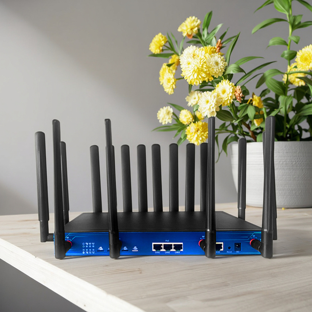 AX3000 WIFI6 Industrial 4g Router Dual Sim Routers 1000Mbps WAN Port Unlock Openwrt Lte 4G 5G