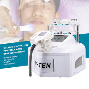 Appareil de remodelage corporel portable 5 en 1 Vela Shaping Cavitation & Vacuum 500W pour la perte de poids et le massage - Product Image 1