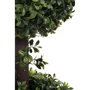 Boule topiaire en buis artificiel OH ARTS Matériau PE résistant aux UV Décoration extérieure Plante réaliste Double boule Verdure Herbe de Milan - Product Image 4