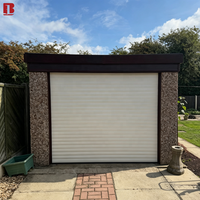 Porte à enroulement électrique Bolang, porte à enroulement en aluminium, moustiquaire creuse personnalisée, télécommande, certifiée CE