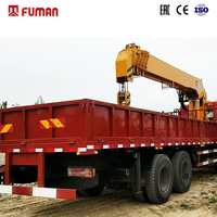 Grue télescopique montée sur camion de 14 tonnes, fuman-LIFT, Chine, gain de temps, Gruas Camion pour l'énergie et les mines