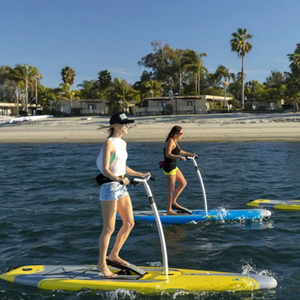 Planche de SUP à pédales pour extérieur, en plastique, pour usage en mer, équipement de sport nautique à propulsion par les pieds - Product Image 5