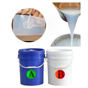 Platinum <strong>Silicone</strong> <strong>Rubber</strong> 20 40 Shore 1:1 High Tear Strength Translucent <strong>Silicone</strong> Mold Making for Polyurethane - Product Image 5