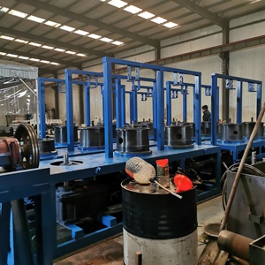 Linea retta automatica ad alta velocità a basso tenore di carbonio tipo puleggia a secco filo di metallo disegno macchina prezzo - Product Image 6