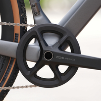 Vélo de gravier en fibre de carbone prêt à être expédié, en stock, avec groupe électronique sans fil 13 vitesses, frein à disque hydraulique, 700C, 9,9 kg