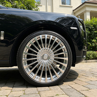 Jantes de voiture forgées multi-tailles avec trou central de 66,5 mm, finition polie durable, pour Benz GLS, livraison directe du fabricant.