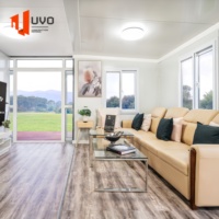 Maison modulaire préfabriquée de luxe, villa moderne à 4 chambres, maison préfabriquée personnalisée pour usage résidentiel et touristique