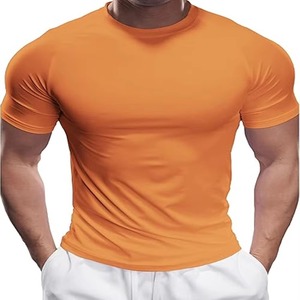 Nuevas Camisetas de Manga Corta para Hombre con Diseño de Logotipo Personalizado, Tejido Frontal, Impresión Digital, Transpirables, Lisas, en Oferta Online a Bajo Precio - Product Image 1