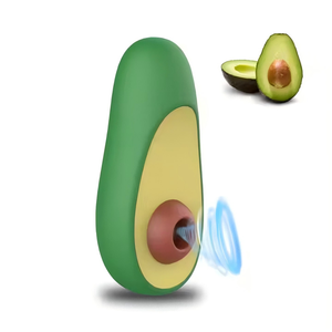 Massageproducten Avocado <span class=keywords><strong>Design</strong></span> Clitoris Stimulator Vibrator Vrouwelijke Tepel Clitoris Stimulatie Ei Vibrerende Seks Speelgoed - Product Image 1
