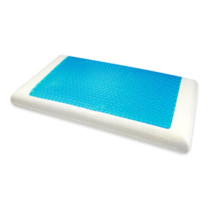 หมอนไม้ไผ่ทำความเย็นในตัวเจลทำจากโฟมไฮโดรเจลทำให้เย็นได้อย่างหรูหราสำหรับโรงแรม - Product Image 1