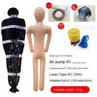 Accessoires gonflables d'horreur pour Halloween, ornements artificiels de cadavre factice pour maison hantée, accessoire de fête