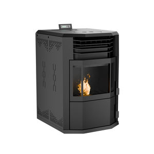 Poêle à granulés <span class=keywords><strong>en</strong></span> fonte PANSEE PU-120 avec télécommande WiFi, écologique et durable, autoportant pour les maisons modernes - Product Image 5