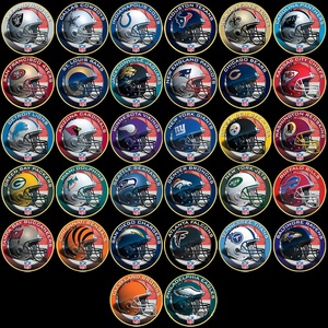 Fabricante Venta caliente Desafío Monedas 3D Aleación de zinc Oro Plata Metal Esmalte Colección <span class=keywords><strong>NFL</strong></span> NBA Desafío Monedas - Product Image 6