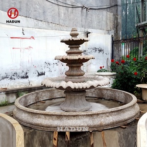 Fontaine d'eau de jardin japonaise en marbre de décoration extérieure - Product Image 2