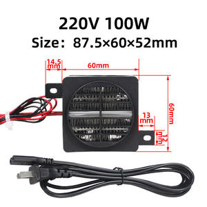 220V 100W Smart Mini Portable PTC ventilateur chauffage radiateurs électriques ménage ptc céramique ventilateur électrique chauffage plus chaud pour chambre d'hiver - Product Image 3