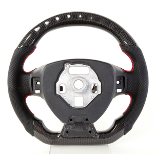 Volante Deportivo de Fibra de Carbono Real con LED de Velocidad RPM para Chevrolet <span class=keywords><strong>Camaro</strong></span> SS <span class=keywords><strong>Convertible</strong></span> 2016-2022 - Product Image 5