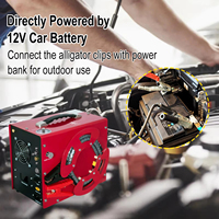Kompresor Udara PCP TUXING CE Tekanan Tinggi 4500psi/300bar/30mpa 220V DC Desain Gulungan Kabel dengan Fitur Mati Otomatis 12V untuk Berburu dan Paintball