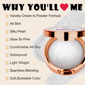 Iluminador de Larga Duración, Sin Aglutinación, con Brillo Intenso, Efecto Perla y Glitter Fino, Resistente al Agua, de Alto Brillo, Personalizable, Sin Marca, para Venta Transfronteriza - Product Image 2