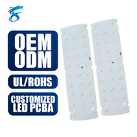 Module de carte de circuit imprimé en aluminium LED RGB haute puissance personnalisé, étanche pour l'extérieur, pour éclairage de scène
