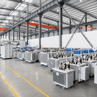 Transformateur de distribution immergé dans l'huile S13-M, enroulement en aluminium, faible perte, 11kV 33kV, triphasé, économique, IEC60076