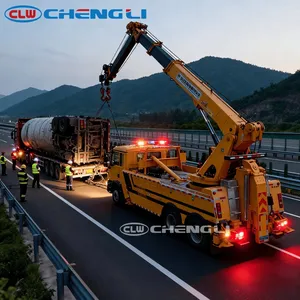 Camion de dépannage lourd Howo 8x4 avec treuil de 80 tonnes, solution ultime pour le récupération de tracteurs et de charges surdimensionnées, à vendre - Product Image 3