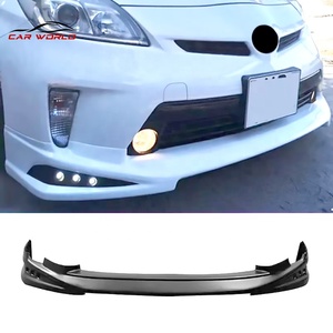 New for Prius 2013-2015 Bumper Kit Front Lip Rear Lip Side Skirts Screw-On Plastic LED - Product Image 6